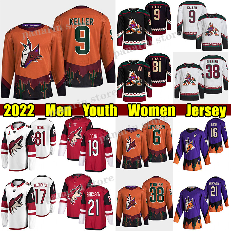 #9 Clayton Keller Reverse Retro hockey jersey #6 Jakob Chychrun Coyotes#38 LIAM O'BRIEN Shane Doan Nick Schmaltz Christian Fischer Zack Kassian Juuso Valimaki jerseys, Black men
#9 Clayton Keller Reverse Retro hockey jersey #6 Jakob Chychrun Coyotes#38 LIAM O'BRIEN Shane Doan Nick Schmaltz Christian Fischer Zack Kassian Juuso Valimaki jerseys, Black men