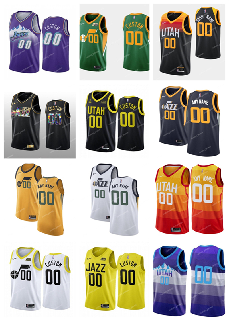 75th Custom Utah''Jazz''Any Name 3 Forrest 8 Gay 33 Hughes 81 Oni 45 Mitchell 32 Malone 44 Maravich 12 Stockton 4 Dantley''NBA''Basketball Jerseys, 17
75th Custom Utah''Jazz''Any Name 3 Forrest 8 Gay 33 Hughes 81 Oni 45 Mitchell 32 Malone 44 Maravich 12 Stockton 4 Dantley''NBA''Basketball Jerseys, 17