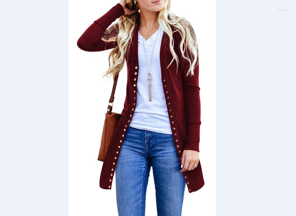 Women' Jackets 2022 Est Women' Solid Color Knitwear Long Sleeve Loose Sweater Coat Open Front Button Cardigan, Black
Women' Jackets 2022 Est Women' Solid Color Knitwear Long Sleeve Loose Sweater Coat Open Front Button Cardigan, Black