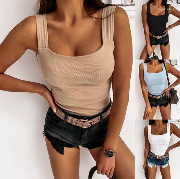 Women' Tanks European And American Sexy One-line Neck Low-cut Suspender Slim Top Vest, Black
Women' Tanks European And American Sexy One-line Neck Low-cut Suspender Slim Top Vest, Black