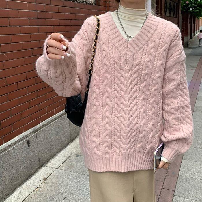 Women's Sweaters Women's Casual Twisted Pattern Loose Sweater Autumn Winter V Neck Jumpers Ladies Streetwear Knitting Pullovers, Beige
Women's Sweaters Women's Casual Twisted Pattern Loose Sweater Autumn Winter V Neck Jumpers Ladies Streetwear Knitting Pullovers, Beige