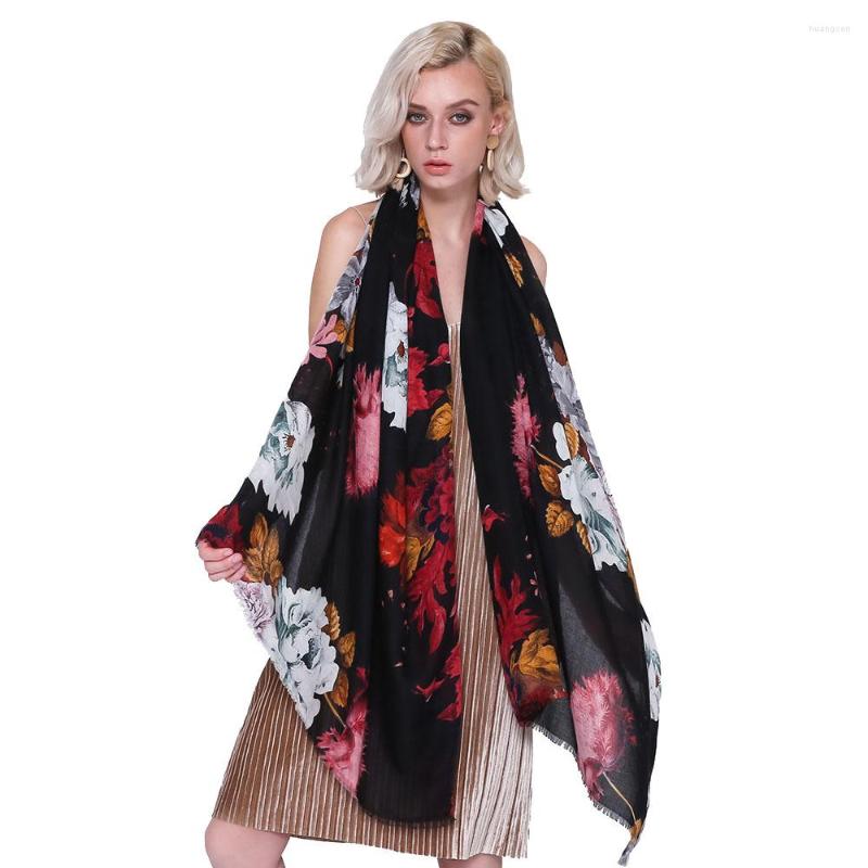 Scarves 90 180cm Fashion Women Foulard Chiffon Georgette Silk Scarf Lotus Leaf Rose Flower Print Sunscreen Bandana Long Shawl Wrap
Scarves 90 180cm Fashion Women Foulard Chiffon Georgette Silk Scarf Lotus Leaf Rose Flower Print Sunscreen Bandana Long Shawl Wrap