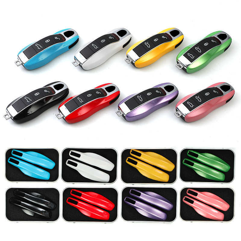 Car Key For Porsche Boxster Cayman Panamera Car Key Case Keyless Cover Key Shell Car Accessories Protective Case With Remote Control T221110
