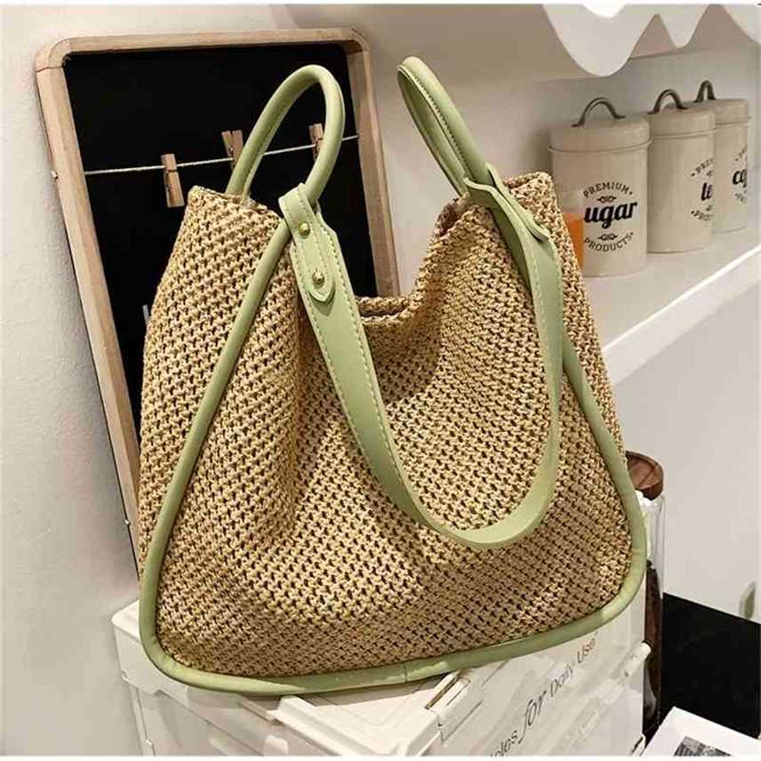 Bags Straw bag women's large capacity 2022 new woven shoulder high texture Tote Bag Purse, White
Bags Straw bag women's large capacity 2022 new woven shoulder high texture Tote Bag Purse, White