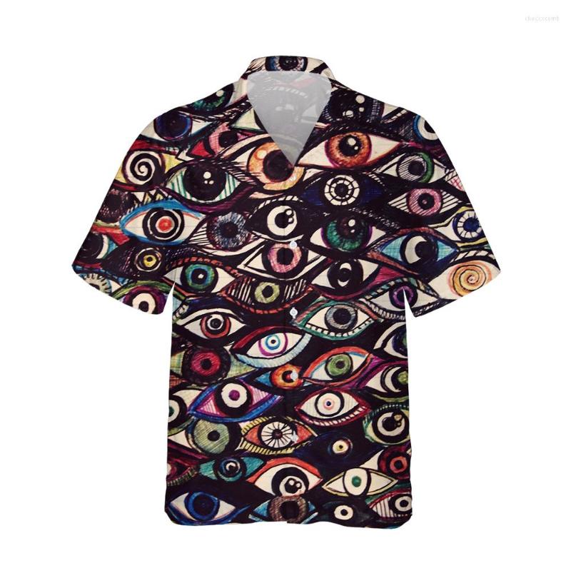 Men' Casual Shirts 3d Harajuku Eyes Printed Hawaiian Anime Shirt Men Hip Hop Street Style Short Sleeve For Vintage Loose Tops 5XL, 010
Men' Casual Shirts 3d Harajuku Eyes Printed Hawaiian Anime Shirt Men Hip Hop Street Style Short Sleeve For Vintage Loose Tops 5XL, 010
