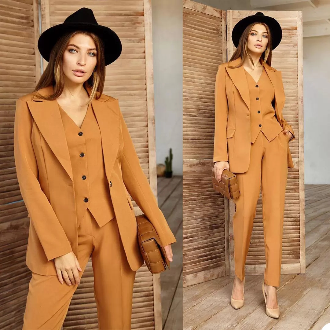 Fashion Mother of the Bride Pants Suits Women Ladies Formal Evening Party Tuxedos Formal Work Wear For Wedding 3 pcs
Fashion Mother of the Bride Pants Suits Women Ladies Formal Evening Party Tuxedos Formal Work Wear For Wedding 3 pcs