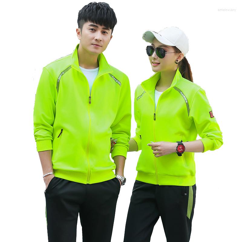 Women' Tracksuits Spring Women & Men Sporting Suits Black Red Gray Green Skin Friendly Breathable Elastic Zipper Casual Sportswear Suit
Women' Tracksuits Spring Women & Men Sporting Suits Black Red Gray Green Skin Friendly Breathable Elastic Zipper Casual Sportswear Suit