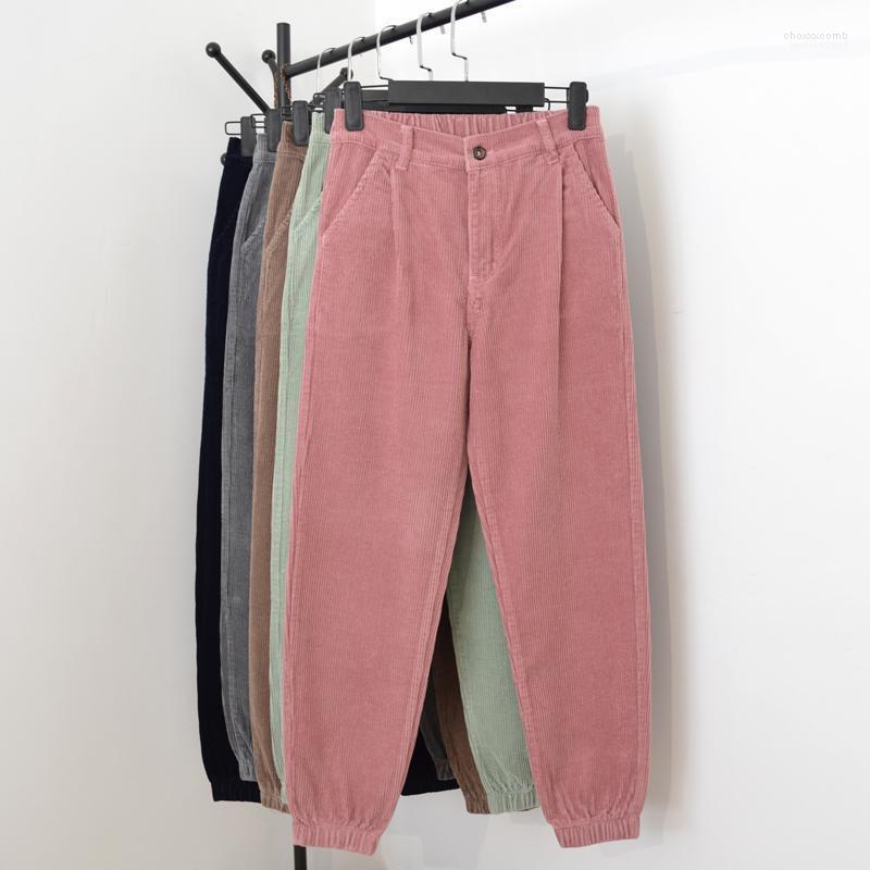 Women's Pants Women's & Capris Corduroy Velvet Female Korean Vintage Loose High Waist Autumn Casual Feet Harlan Trousers Women
Women's Pants Women's & Capris Corduroy Velvet Female Korean Vintage Loose High Waist Autumn Casual Feet Harlan Trousers Women