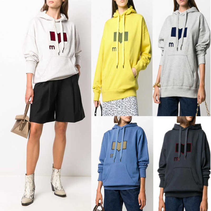 Isabel Marant Drawstring Hoodie Plush Sweater Women Designer Letter Flocked Loose Sweatshirt, Yellow (spot)
Isabel Marant Drawstring Hoodie Plush Sweater Women Designer Letter Flocked Loose Sweatshirt, Yellow (spot)