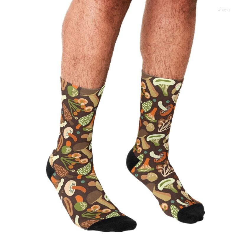 Men's Socks Men Harajuku Leaves Mushrooms Printed Happy Hip Hop Novelty Skateboard Crew Casual Crazy, W886
Men's Socks Men Harajuku Leaves Mushrooms Printed Happy Hip Hop Novelty Skateboard Crew Casual Crazy, W886