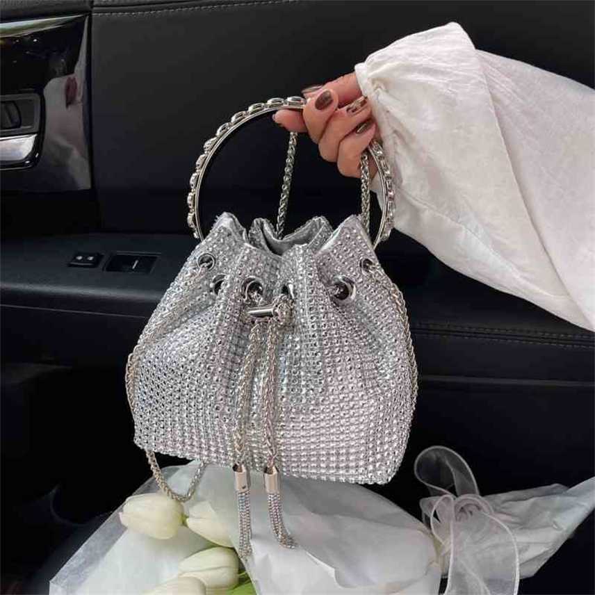 bright diamond bag women's new water set drawstring bucket fashion chain one shoulder messenger Dinner Bag Handbags, Pu blue
bright diamond bag women's new water set drawstring bucket fashion chain one shoulder messenger Dinner Bag Handbags, Pu blue