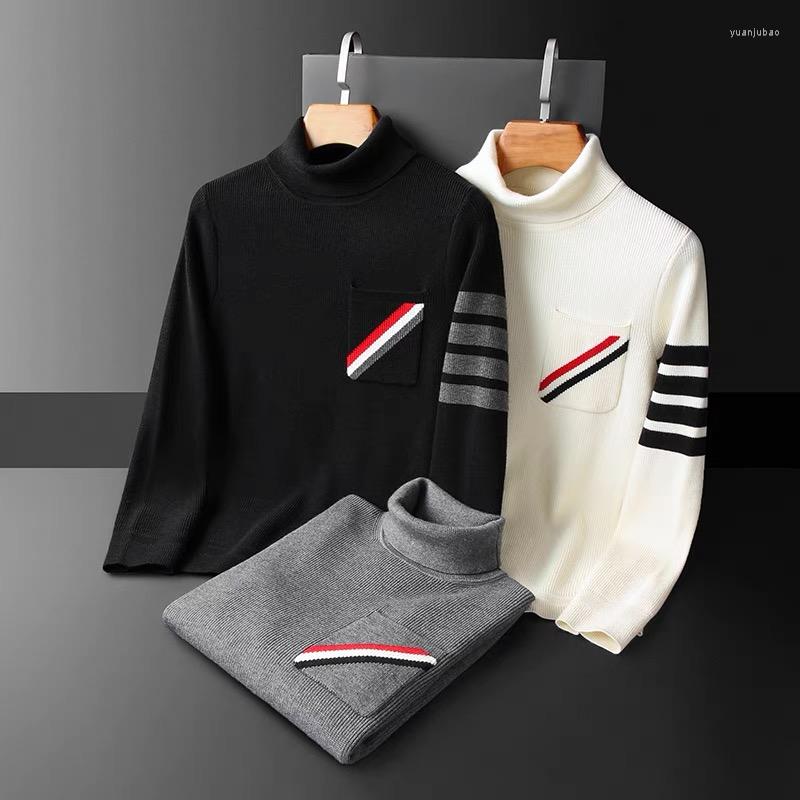 Men's Sweaters High End Designer Brand Sweater Men's 2022 Autumn And Winter Fashion Stripe Handsome Korean Warm Pullover Luxury Knitwear, White round collar
Men's Sweaters High End Designer Brand Sweater Men's 2022 Autumn And Winter Fashion Stripe Handsome Korean Warm Pullover Luxury Knitwear, White round collar