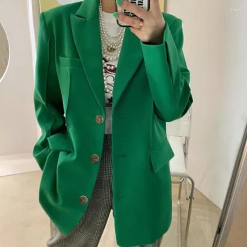 Women' Suits 2022 Y2K Pockets Outerwear Suit Korean Fashion Oversized Vintage Autumn Women' Blazers Jackets Tops Clothing, Green
Women' Suits 2022 Y2K Pockets Outerwear Suit Korean Fashion Oversized Vintage Autumn Women' Blazers Jackets Tops Clothing, Green
