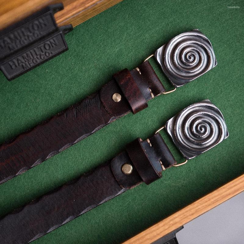 Belts Men's Thickened Cowhide Belt Top Quality Full Grain Heavy Duty Stainless Steel Buckle Vintage Handmade Casual Jeans, Black
Belts Men's Thickened Cowhide Belt Top Quality Full Grain Heavy Duty Stainless Steel Buckle Vintage Handmade Casual Jeans, Black