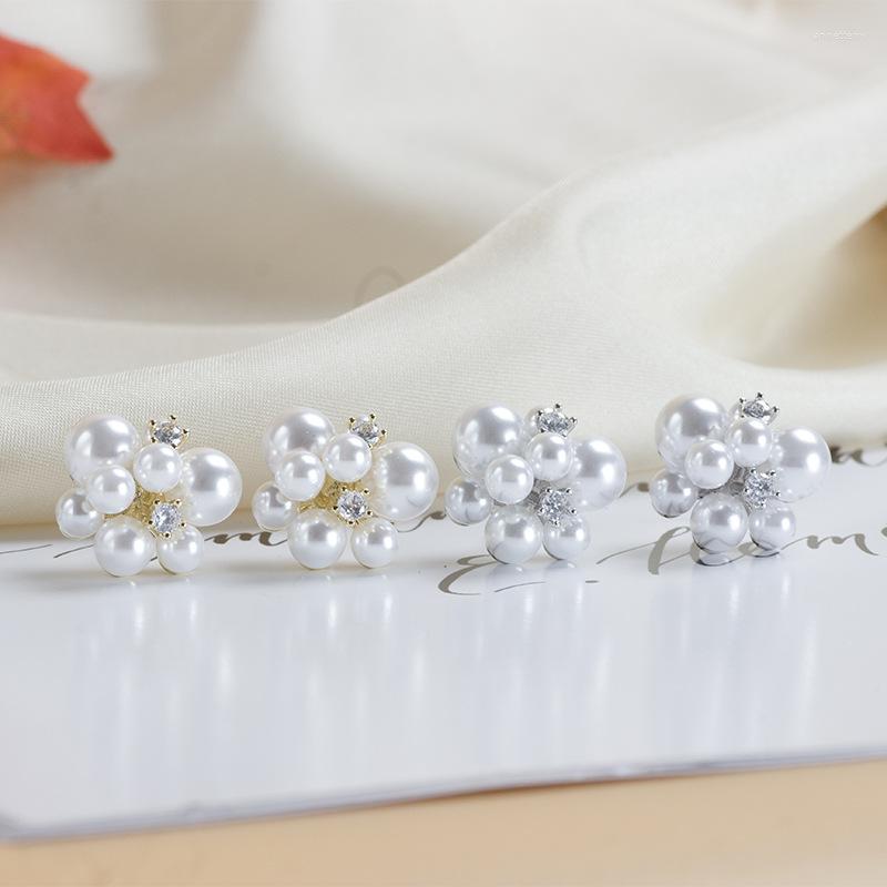 Stud Earrings Pearl Flower Fashion 925 Sterling Silver Needle Jewelry Premium Sense Ear Clips No Pierced Birthday Gift
Stud Earrings Pearl Flower Fashion 925 Sterling Silver Needle Jewelry Premium Sense Ear Clips No Pierced Birthday Gift
