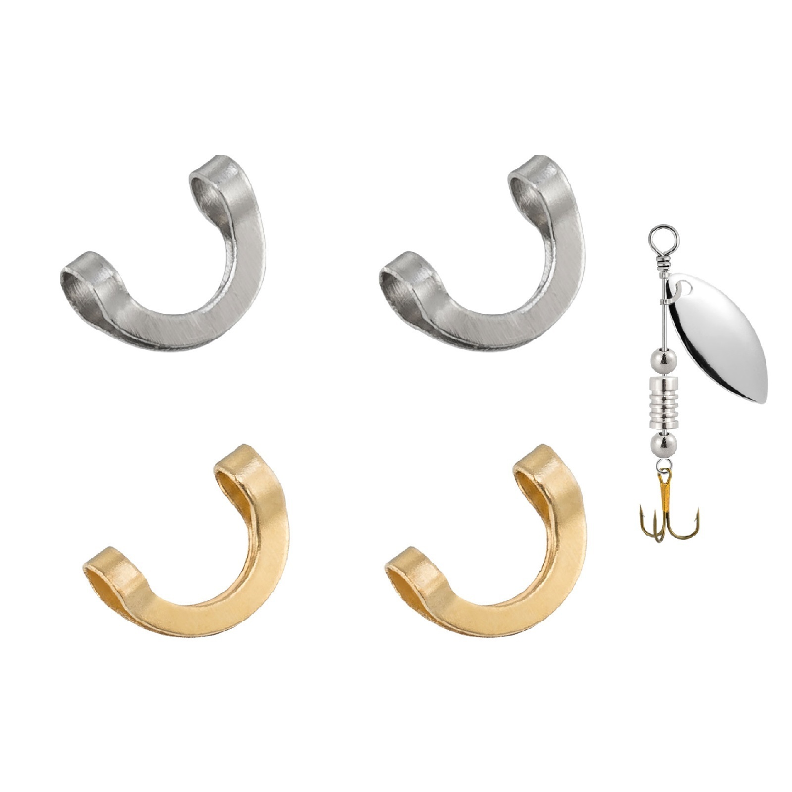 Fishing Accessories 100pcs Folded Clevises U Shaped for Spinner Metal Spin Clevis Stainless Steel bait Walleye Rig Bass 221111
Fishing Accessories 100pcs Folded Clevises U Shaped for Spinner Metal Spin Clevis Stainless Steel bait Walleye Rig Bass 221111