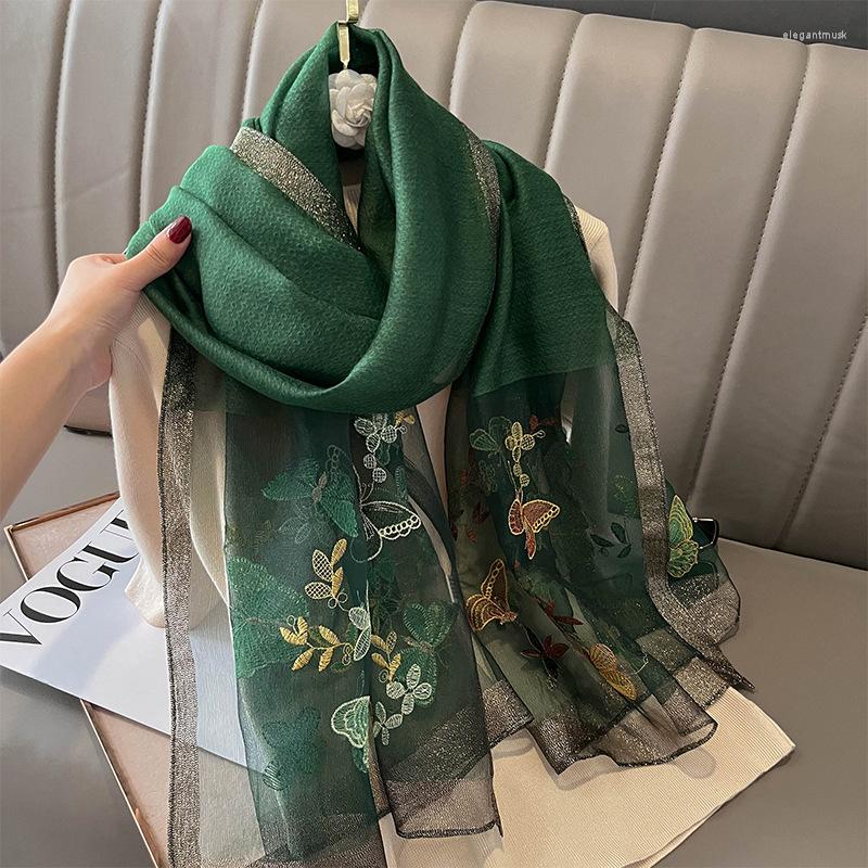 Scarves Embroidery Floral Long Silk Foulard Hijab Scarf Shawl Lady Wrap Thick Female Winter Wool Feeling Pashmina Travel Stoles
Scarves Embroidery Floral Long Silk Foulard Hijab Scarf Shawl Lady Wrap Thick Female Winter Wool Feeling Pashmina Travel Stoles