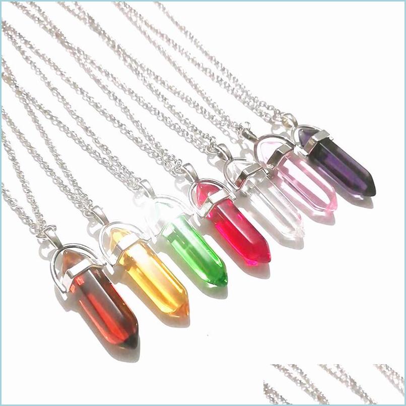 Pendant Necklaces Glass Shape Hexagonal Prism Necklace Jewelry For Women Men Drop Delivery Necklaces Pendants Dhmiv
Pendant Necklaces Glass Shape Hexagonal Prism Necklace Jewelry For Women Men Drop Delivery Necklaces Pendants Dhmiv