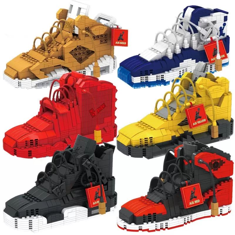 Model Building Kits 666pcs Mini Block Basketball Shoes A J Model Toy Sneakers Build-bricks Set DIY Assembly for Kids Gifts Blocks Toys
Model Building Kits 666pcs Mini Block Basketball Shoes A J Model Toy Sneakers Build-bricks Set DIY Assembly for Kids Gifts Blocks Toys