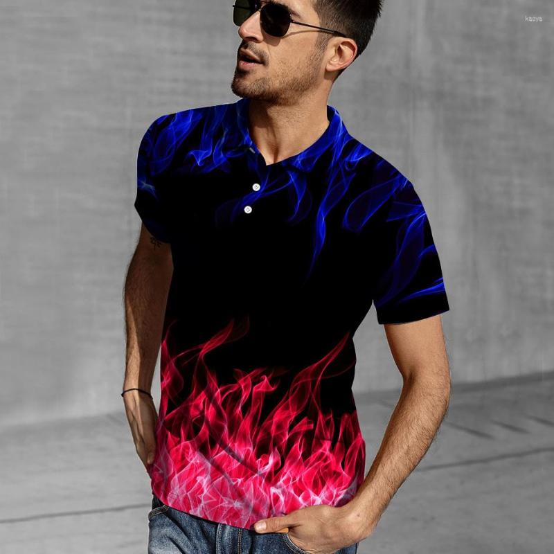 Men' Polos Flame Polo Shirt 3D Short Sleeve Print Fashion Sports High Quality, Pl023
Men' Polos Flame Polo Shirt 3D Short Sleeve Print Fashion Sports High Quality, Pl023