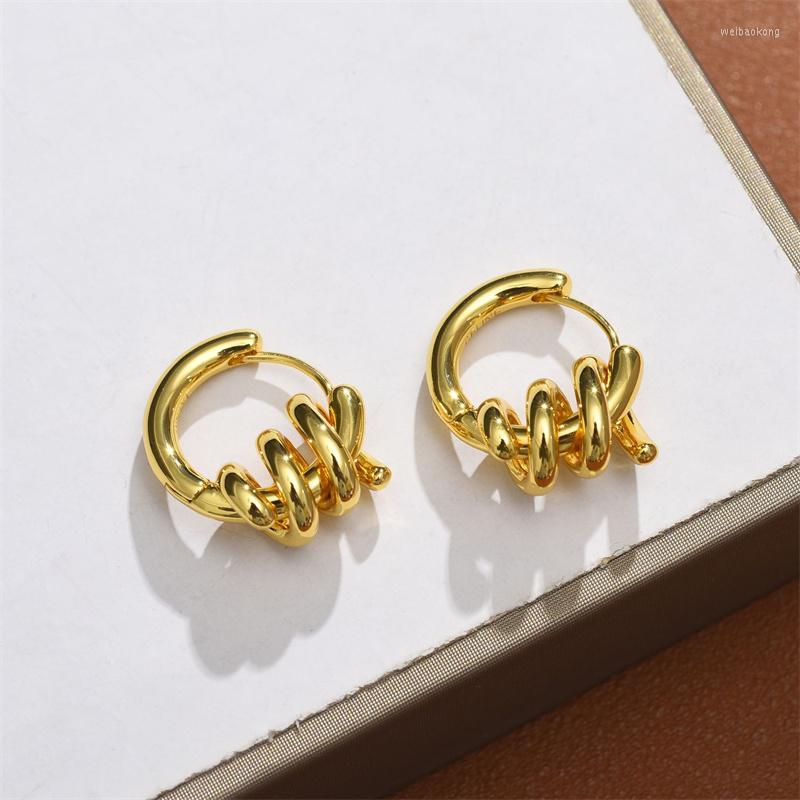 Hoop Earrings French Niche Design Temperament Spring Spiral Knot Advanced Indifference Ins Fashion All-Match Gift Jewelry Accessories
Hoop Earrings French Niche Design Temperament Spring Spiral Knot Advanced Indifference Ins Fashion All-Match Gift Jewelry Accessories