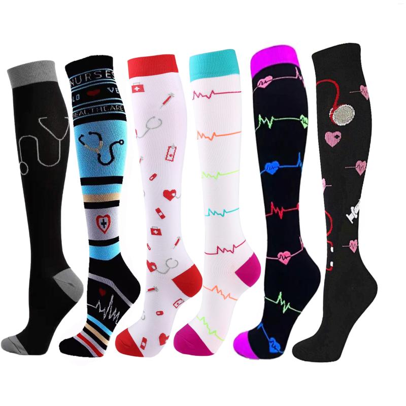 Men's Socks Compression Stockings Unisex Knee High Fit Edema Diabetes Varicose Veins Running Men Women, Wys001-16
Men's Socks Compression Stockings Unisex Knee High Fit Edema Diabetes Varicose Veins Running Men Women, Wys001-16