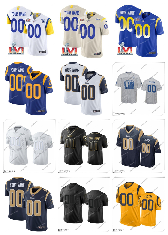 Custom Los Angeles''Rams''Active Player 29 Dickerson 18 10 Kupp 9 Stafford 30 Gurley 5 20 Ramsey 16 Goff 17 Woods 28 Faulk 23 Akers''NFL''Football Jerseys, 15
Custom Los Angeles''Rams''Active Player 29 Dickerson 18 10 Kupp 9 Stafford 30 Gurley 5 20 Ramsey 16 Goff 17 Woods 28 Faulk 23 Akers''NFL''Football Jerseys, 15