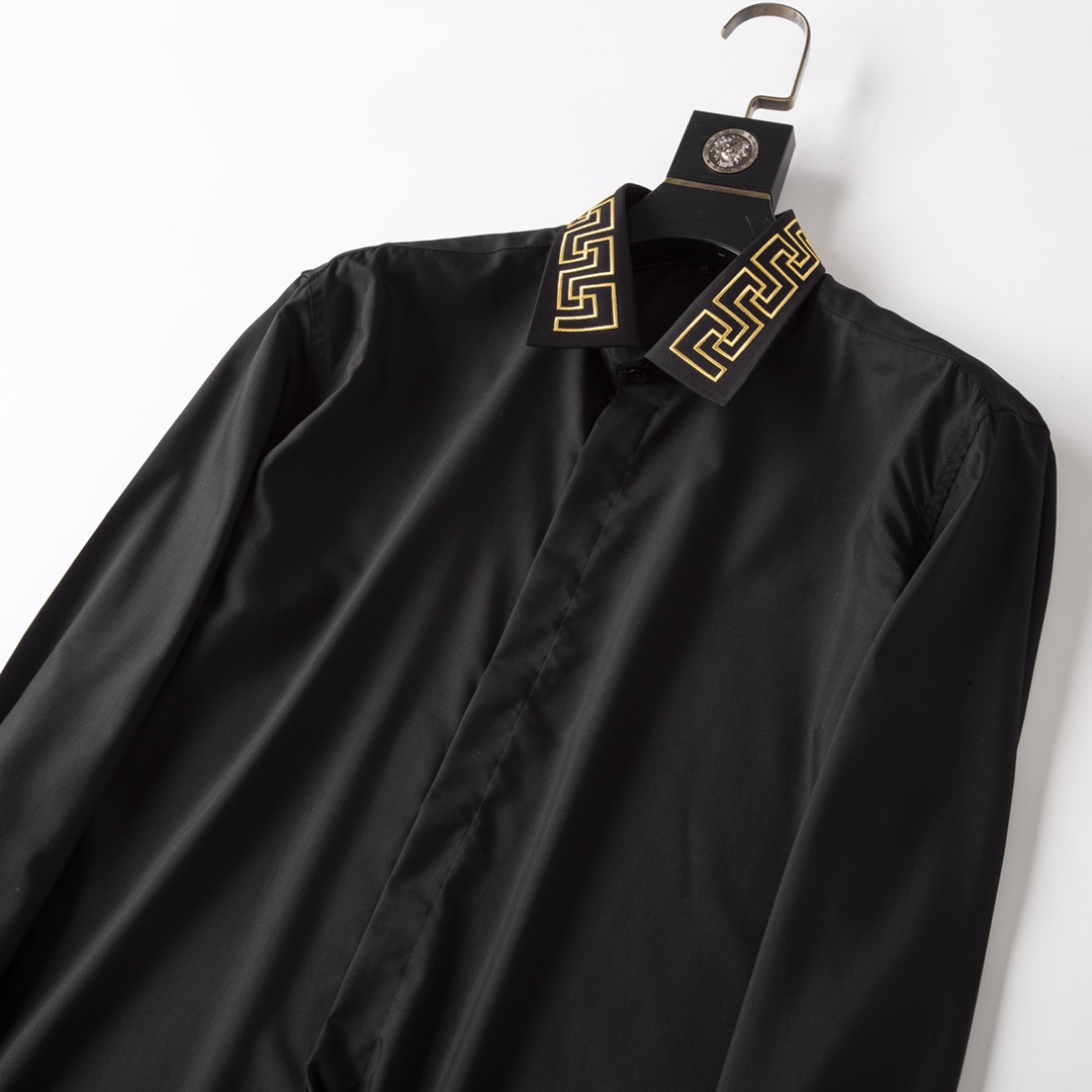 2022 Luxurys Designers Dress Shirt Menswear Fashion Society Black Men Solid Color Business Casual Long Sleeve M-XXXL AP143 #04
2022 Luxurys Designers Dress Shirt Menswear Fashion Society Black Men Solid Color Business Casual Long Sleeve M-XXXL AP143 #04