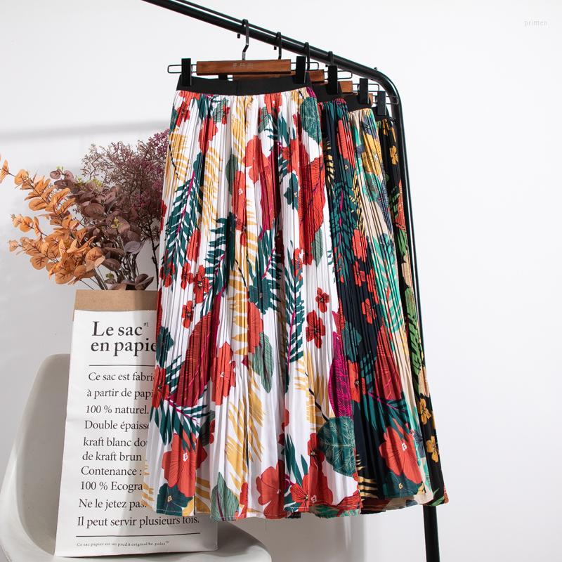Skirts Printed Pleated Skirt Women's Summer Korean Retro Chiffon Floral Medium Length Elegant Slim A-line, See chart
Skirts Printed Pleated Skirt Women's Summer Korean Retro Chiffon Floral Medium Length Elegant Slim A-line, See chart
