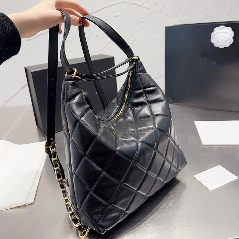 Womens Designer 3IN1 Hobo Black Quilted Bags Lambskin Bucket Backpack Pocket Adjustable Shoulder Strap Designer Handbags Outdoor Sacoche Purse 26CM, Box
Womens Designer 3IN1 Hobo Black Quilted Bags Lambskin Bucket Backpack Pocket Adjustable Shoulder Strap Designer Handbags Outdoor Sacoche Purse 26CM, Box