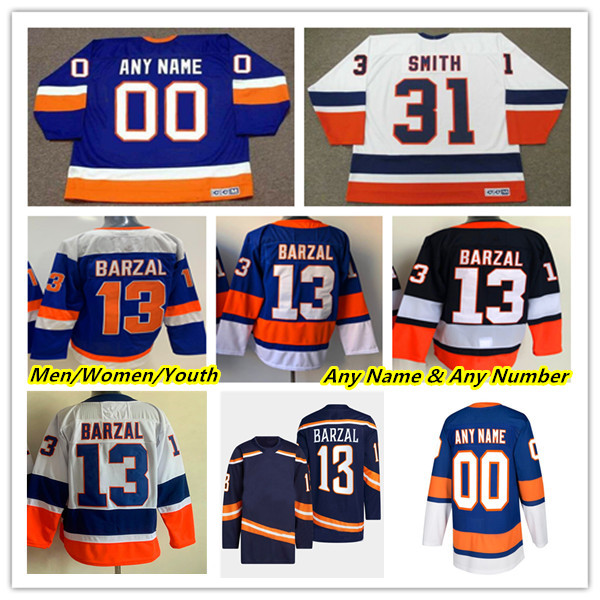 NEW NY YORK Hockey Jerseys Brock Nelson Mathew Barzal Zach Parise Cal Clutterbuck Anders Lee Semyon Varlamov Casey Cizikas Noah Dobson Kyle Palmieri Beauvillier, Man white
NEW NY YORK Hockey Jerseys Brock Nelson Mathew Barzal Zach Parise Cal Clutterbuck Anders Lee Semyon Varlamov Casey Cizikas Noah Dobson Kyle Palmieri Beauvillier, Man white