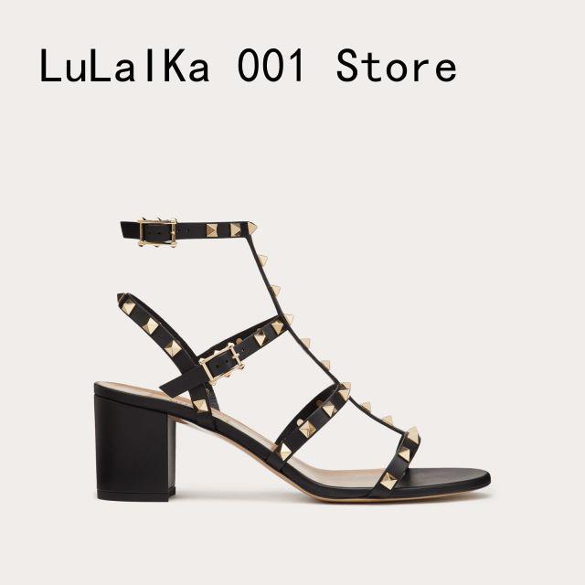 Sandals High Heels Design Summer Rivet Women 'S Thick Heel Mid-Heel Sexy Open Toe With V 6.5 Cm Valentinoe''Valentinoity wle, Black
Sandals High Heels Design Summer Rivet Women 'S Thick Heel Mid-Heel Sexy Open Toe With V 6.5 Cm Valentinoe''Valentinoity wle, Black