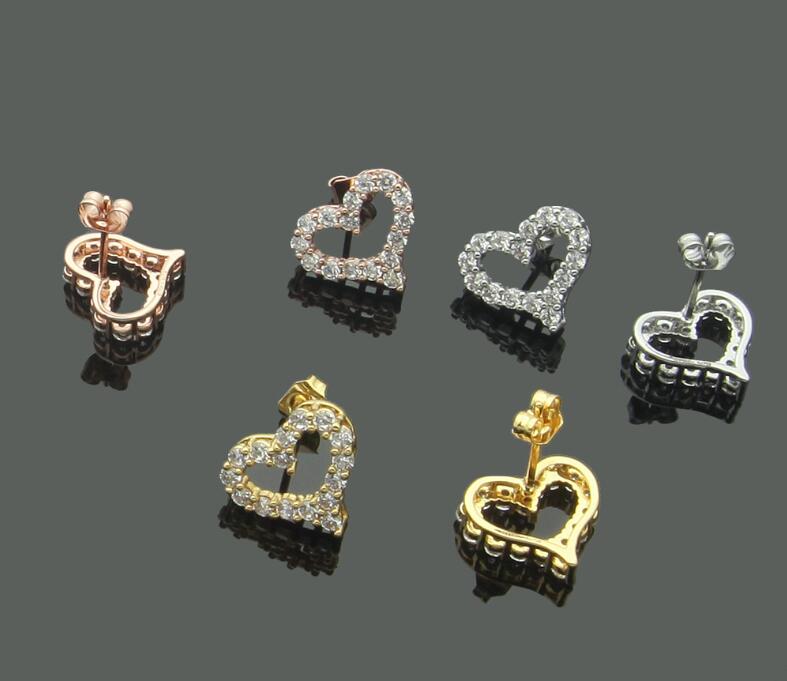 Waterproof Luxury diamond heart stud branded logo T engrave jewelry lady studs Classic design earrings elagant women love earrings 1.4cm length 1.2cm width
Waterproof Luxury diamond heart stud branded logo T engrave jewelry lady studs Classic design earrings elagant women love earrings 1.4cm length 1.2cm width