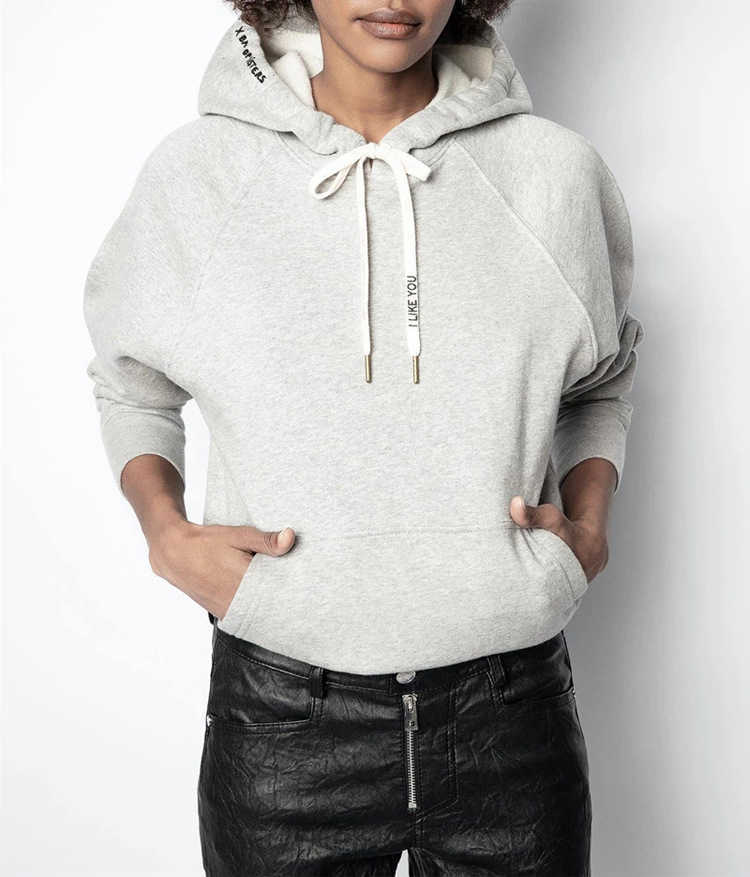 Zadig & Voltaire Fleece Women Hoodies Designer Fashion Heavy Craft Embroidery Hooded Sweater, Yellow
Zadig & Voltaire Fleece Women Hoodies Designer Fashion Heavy Craft Embroidery Hooded Sweater, Yellow