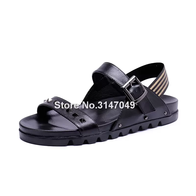 Mens Sandals Beach Shoes Leather Sandals Hollow Breathable Flat Comfortable Men Fashion Buckle Strap Gladiator Valentinoe''Valentinoity lij, Blue
Mens Sandals Beach Shoes Leather Sandals Hollow Breathable Flat Comfortable Men Fashion Buckle Strap Gladiator Valentinoe''Valentinoity lij, Blue