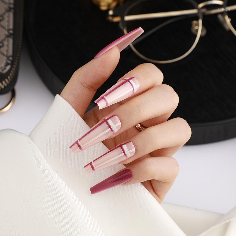 False Nails 24pcs/set Nail High Texture Long Ballet Products Europe And The United States Wearable Removable Pieces, 01
False Nails 24pcs/set Nail High Texture Long Ballet Products Europe And The United States Wearable Removable Pieces, 01