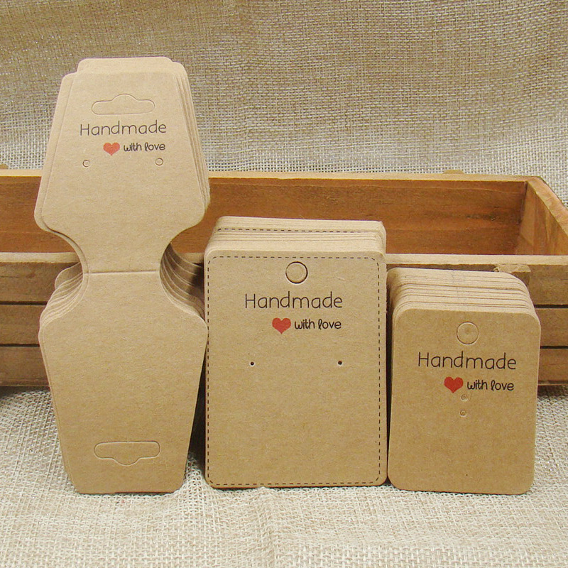 5x3cm Jewelry Cards for Packaging Display Selling Earring Necklace Ring White Color Kraft Paper Tag Gift Bag Box Packing
5x3cm Jewelry Cards for Packaging Display Selling Earring Necklace Ring White Color Kraft Paper Tag Gift Bag Box Packing