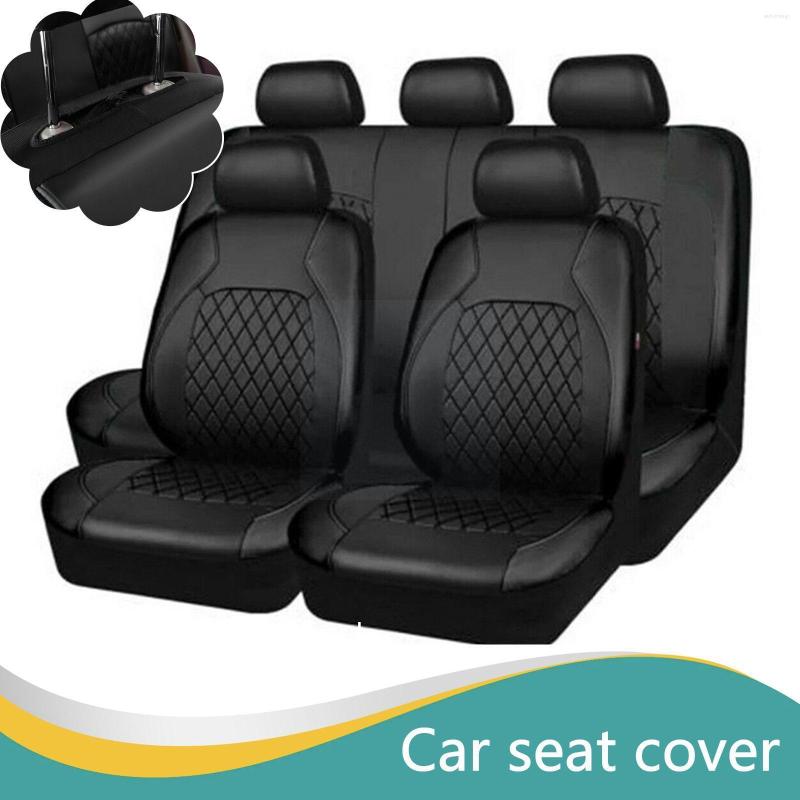 Car Seat Covers PU Leather Universal Compatible Waterproof Cars Automobile Accessories Protector Most Interior Fit P9A8
Car Seat Covers PU Leather Universal Compatible Waterproof Cars Automobile Accessories Protector Most Interior Fit P9A8