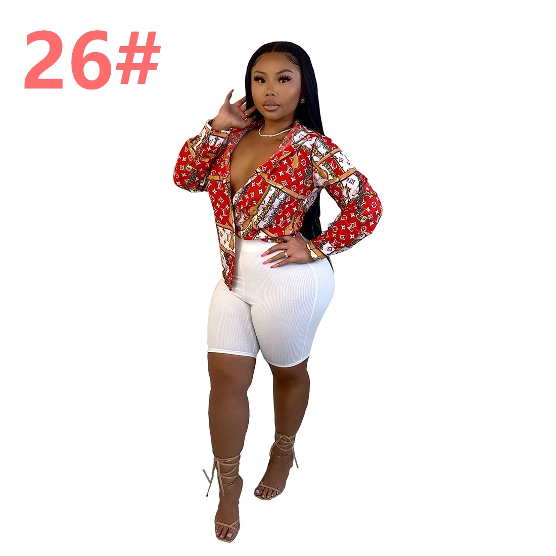 Womens Blouses Shirts Spring Tops Casual Designer Top Long Sleeve Shirt Free Ship, #26
Womens Blouses Shirts Spring Tops Casual Designer Top Long Sleeve Shirt Free Ship, #26