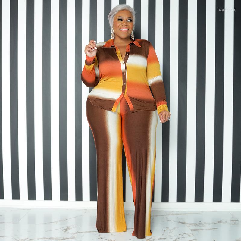 Tracksuits Plus Size Color Patchwork Casual Two Pieces Set Long Sleeve Tie Knot Blouse Wide Leg Pants Women Tracksuit Home Suit Fashion, Brown
Tracksuits Plus Size Color Patchwork Casual Two Pieces Set Long Sleeve Tie Knot Blouse Wide Leg Pants Women Tracksuit Home Suit Fashion, Brown