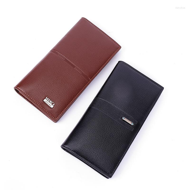 Wallets Fashion Casual Men Wallet Minimalist Long Leather Purse Business Male Clutch Bag Passport Money Holders Coin Pouch, Brown
Wallets Fashion Casual Men Wallet Minimalist Long Leather Purse Business Male Clutch Bag Passport Money Holders Coin Pouch, Brown