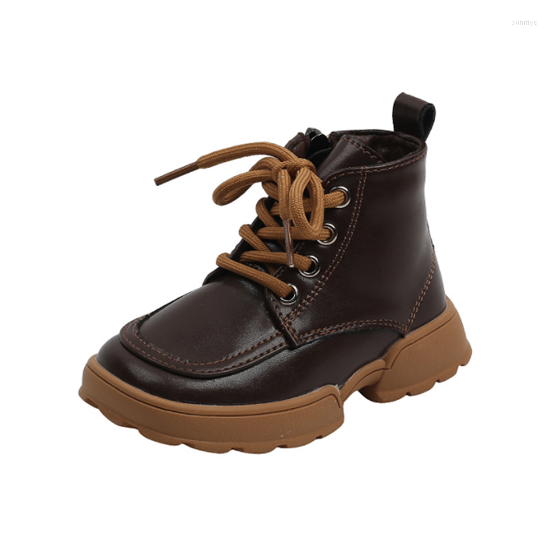 Boots 2022 Autumn Children Leather Kids Waterproof Non-slip Fashion Toddler Ankle Boys Girls 21-30, Black
Boots 2022 Autumn Children Leather Kids Waterproof Non-slip Fashion Toddler Ankle Boys Girls 21-30, Black