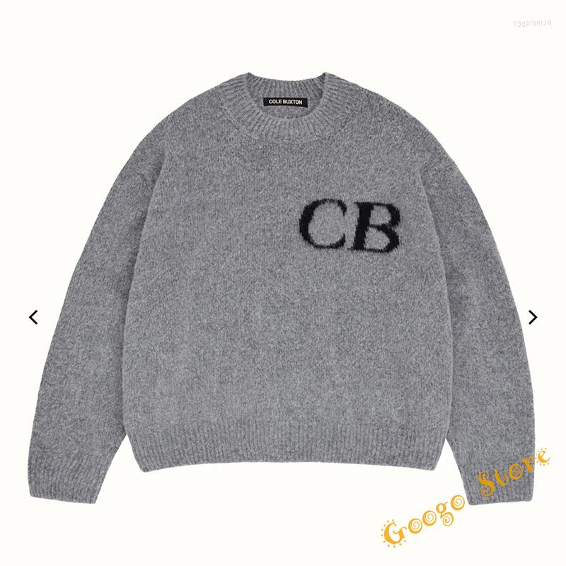 Oversize Letter Jacquard Men's Sweatshirts Sweaters Men Women High Quality O-Neck Cole Buxton Knit Sweater IRVN MKJ9 ERQV
Oversize Letter Jacquard Men's Sweatshirts Sweaters Men Women High Quality O-Neck Cole Buxton Knit Sweater IRVN MKJ9 ERQV