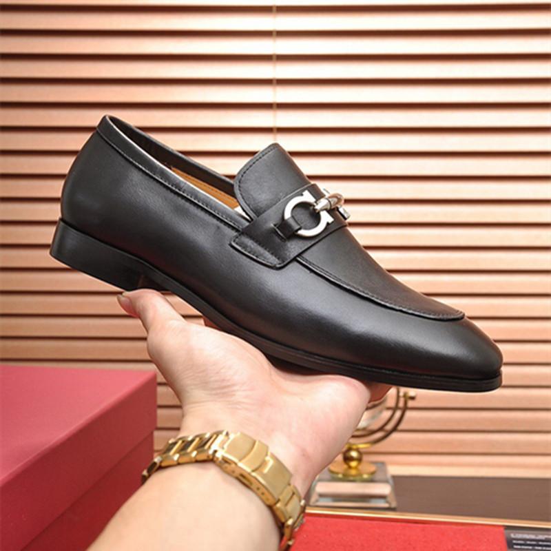 AA 4 style Brand Men High quality Formal Dress Shoes For Gentle designer Black Genuine Leather Pointed Toe Mens Business Oxfords Casual Size 38-45, #02
AA 4 style Brand Men High quality Formal Dress Shoes For Gentle designer Black Genuine Leather Pointed Toe Mens Business Oxfords Casual Size 38-45, #02