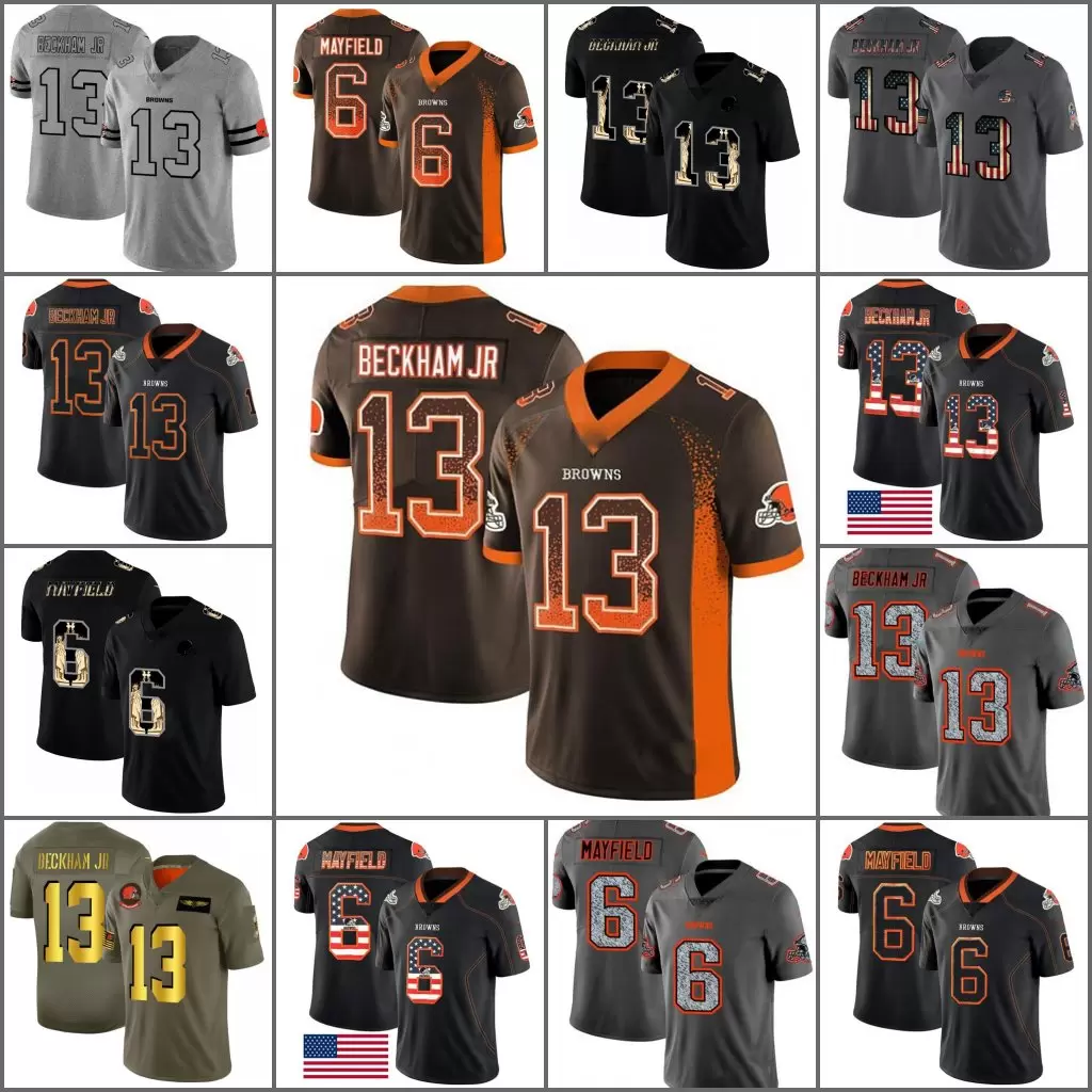 Jerseys Cleveland''Browns''Men #6 Baker Mayfield 13 Odell Beckham Jr. Women Youth''NFL''Limited Football Jersey Wholesale Custom
Jerseys Cleveland''Browns''Men #6 Baker Mayfield 13 Odell Beckham Jr. Women Youth''NFL''Limited Football Jersey Wholesale Custom