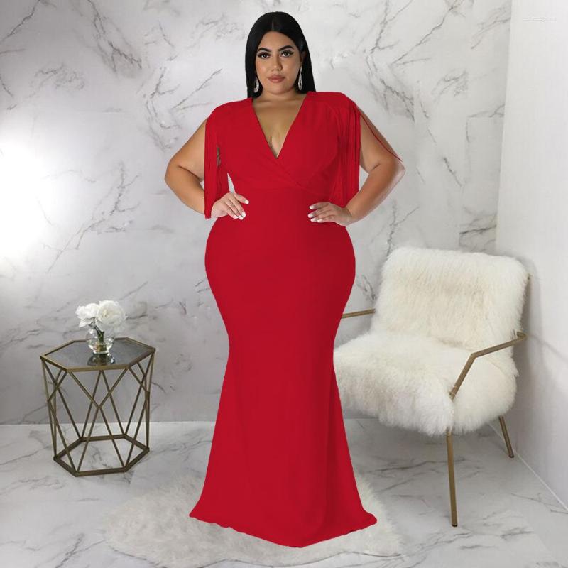 Plus Size Dresses Elegant Party Tassel Dress For Women Deep V Neck Short Sleeve Bodycon Night Club Banquet Vestidos High Quality Robes, Blue
Plus Size Dresses Elegant Party Tassel Dress For Women Deep V Neck Short Sleeve Bodycon Night Club Banquet Vestidos High Quality Robes, Blue