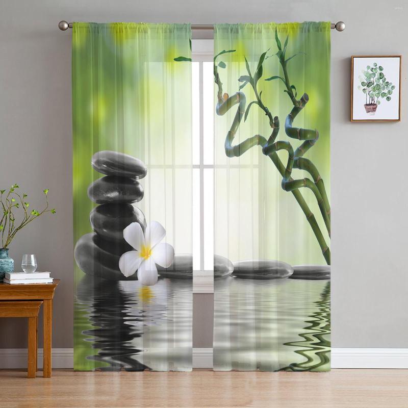 Curtain Orchid Stones Bamboo Zen Tulle Sheer Window Curtains For Living Room The Bedroom Modern Voile Organza Decorative Drapes, Lex10107
Curtain Orchid Stones Bamboo Zen Tulle Sheer Window Curtains For Living Room The Bedroom Modern Voile Organza Decorative Drapes, Lex10107