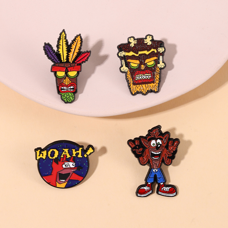 Adventure Clearance Game Mask Enamel Pin Game Character On Backpack Clothes Brooches Laple Pin Gift For Fan Friend Jewelry, Color #1
Adventure Clearance Game Mask Enamel Pin Game Character On Backpack Clothes Brooches Laple Pin Gift For Fan Friend Jewelry, Color #1