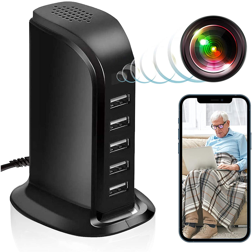 Camcorders 1080P HD WiFi Mini Camera USB 5 Port Hub Charger Video Recorder Remote View P2P Wireless Home Security Camcorder Hidden TF Card 221020, Wifi camera
Camcorders 1080P HD WiFi Mini Camera USB 5 Port Hub Charger Video Recorder Remote View P2P Wireless Home Security Camcorder Hidden TF Card 221020, Wifi camera