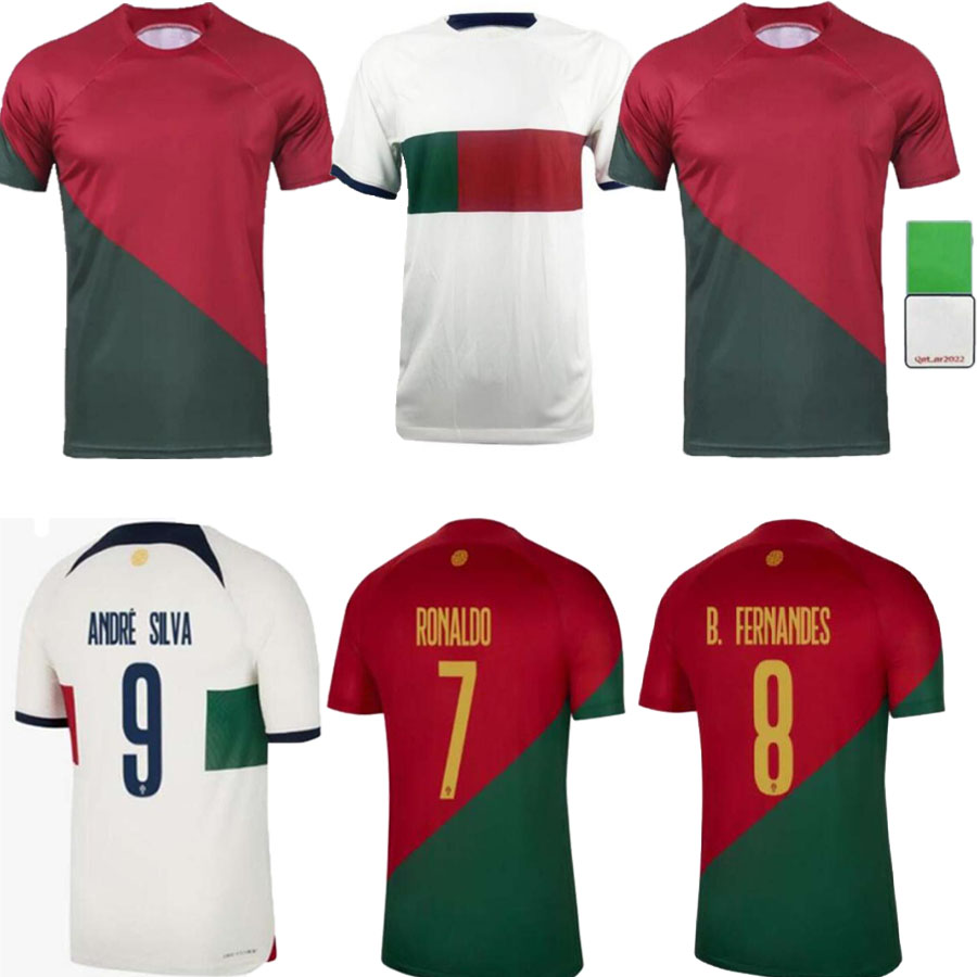 22/23 JOAO soccer jerseys FELIX Portuguese 2022 B.FERNANDES BERNARDO R.SANCHES PEPE DIOGO J National team shirt RUBEN DIAS R.NEVES G.GUEDES ANDRE SILVA Football uniform, White
22/23 JOAO soccer jerseys FELIX Portuguese 2022 B.FERNANDES BERNARDO R.SANCHES PEPE DIOGO J National team shirt RUBEN DIAS R.NEVES G.GUEDES ANDRE SILVA Football uniform, White